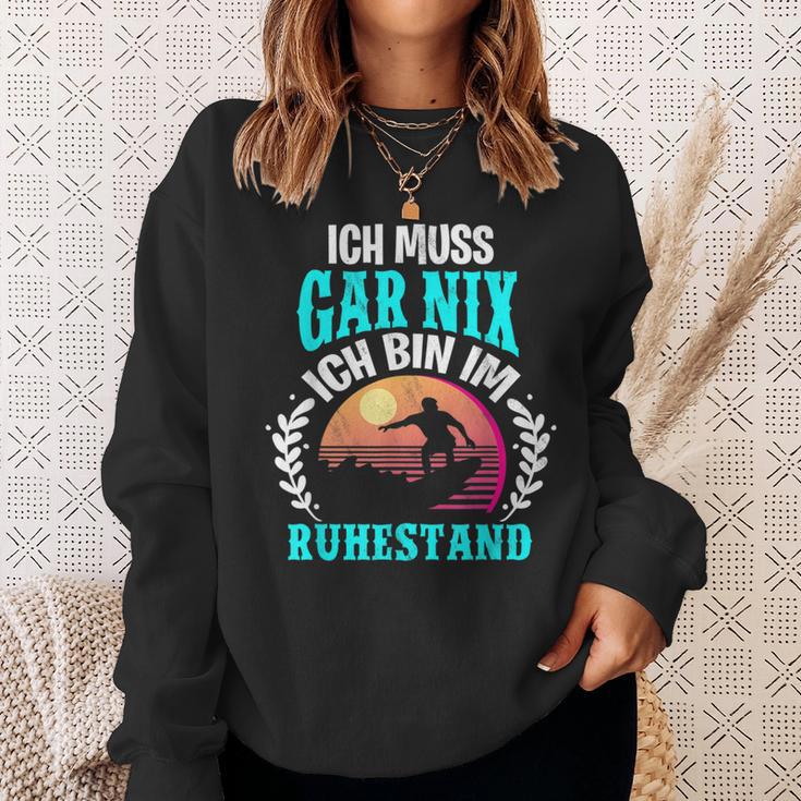 Ich Bin Im Ruhestand Sweatshirt Geschenke für Sie