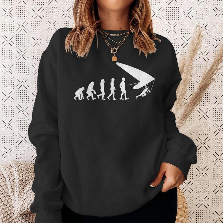 Hang Gliding Cool Glider Sweatshirt Gifts for Her