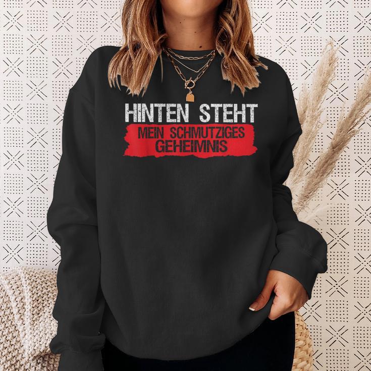 Hinten Steht Auch Was Hinten Steht Auch Wat Sweatshirt Geschenke für Sie