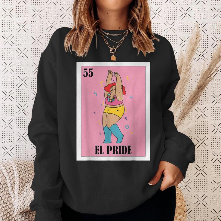 Mexican Lgbt El Pride Sweatshirt Gifts for Her