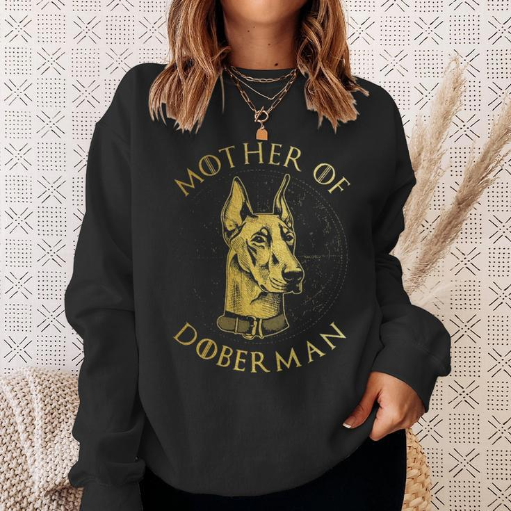 Mother Of Doberman Lovers Owner Sweatshirt Gifts for Her