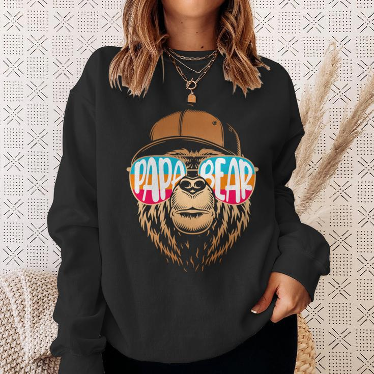 Papa Bearatertag Für Papa Der Lustige Papa Bear Sagt Sweatshirt Geschenke für Sie