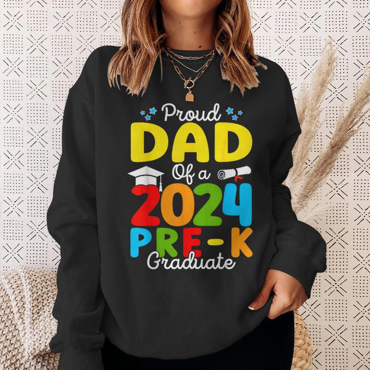 Proud Dad Of A Class Of 2024 Pre-K Graduate Father Sweatshirt Gifts for Her