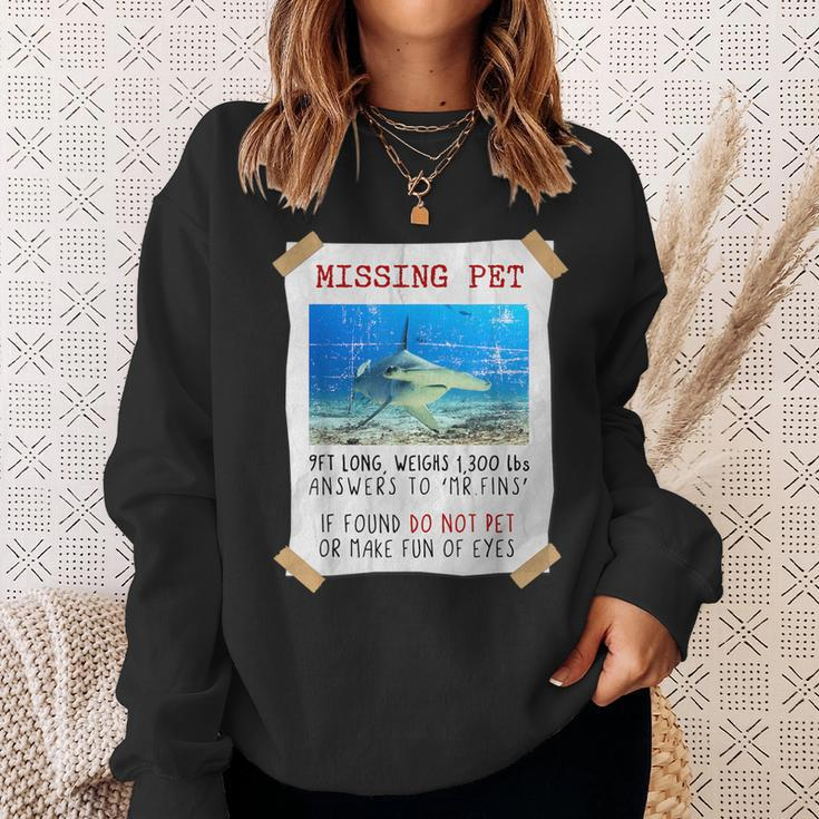 Shark Lover Hammerhead Shark Sea Animals Shark Sweatshirt Gifts for Her