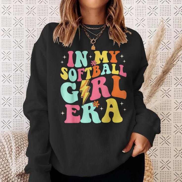 Softball Girls Sweatshirt Gifts for Her