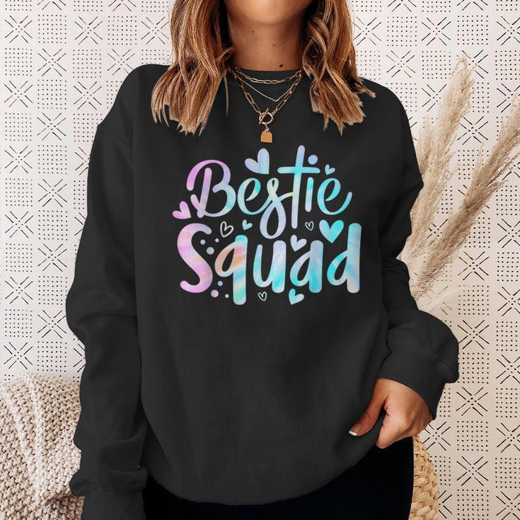 Tie Dye Best Friend Matching Bestie Squad Bff Cute Sweatshirt Gifts for Her
