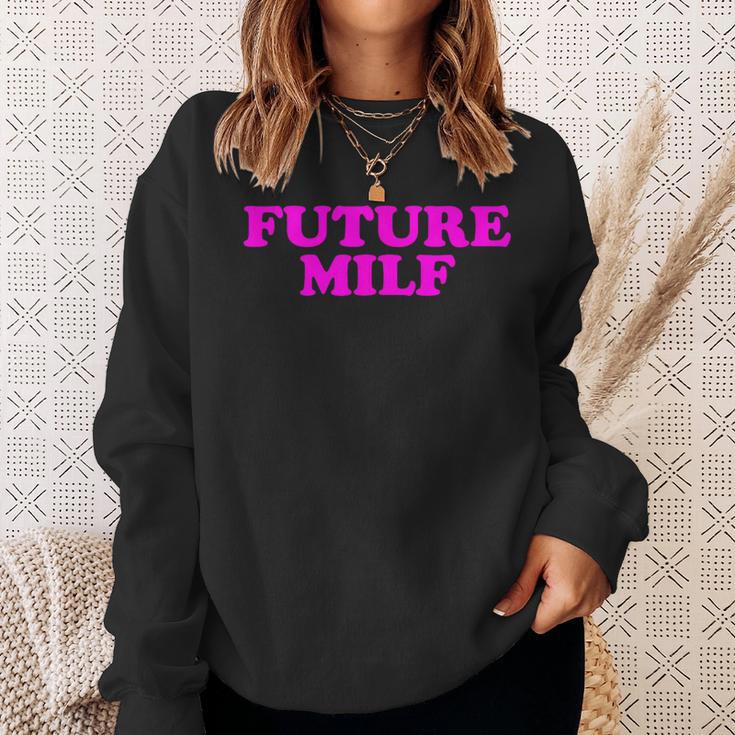 Future Milf Retrointage Style Sweatshirt Geschenke für Sie