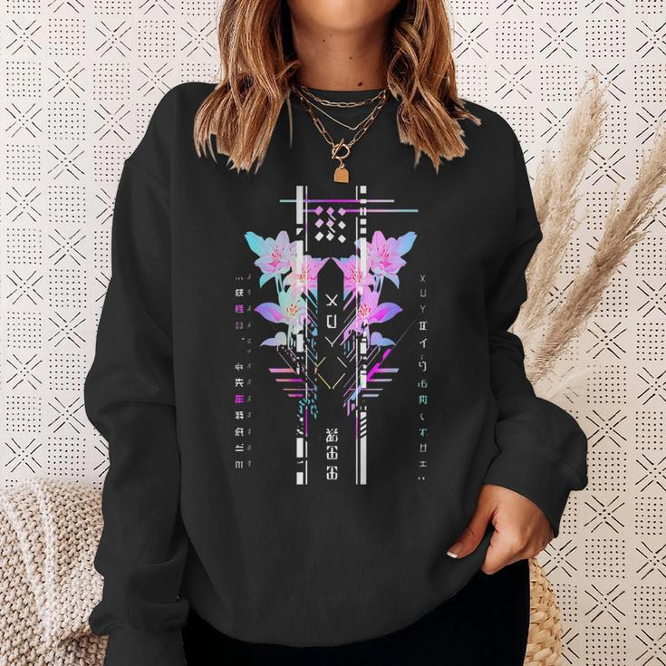 Futuristic Techwear Japanese Cyberpunk Harajuku Streetwear Sweatshirt Gifts for Her