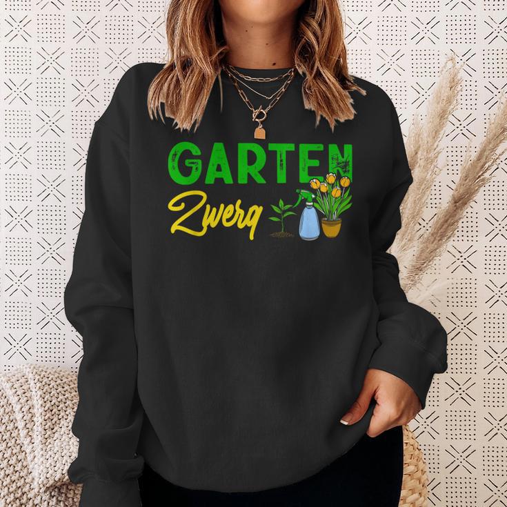 Garden Gnome Gardening Humour Hobby Gardener Sweatshirt Geschenke für Sie