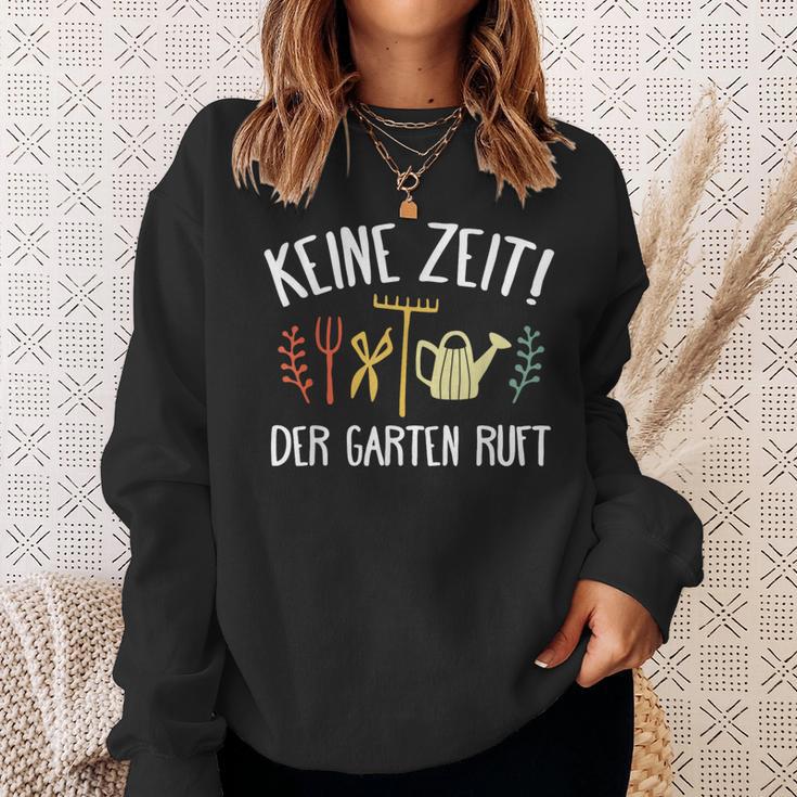 Gardener No Time The Garden Callsintage Sweatshirt Geschenke für Sie