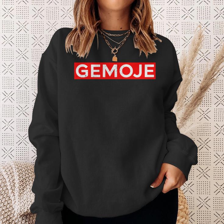 Gemoje Guten Morgen I Dialect Mouthart Hessen Saarland Sweatshirt Geschenke für Sie