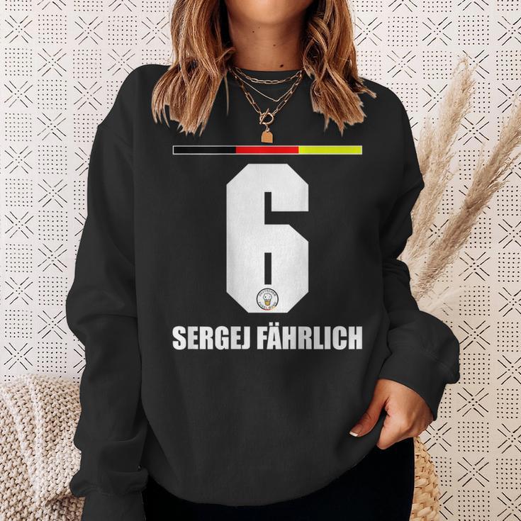 Germany Sauf Jersey Sergej Fährlich Sauf Legend Sweatshirt Geschenke für Sie