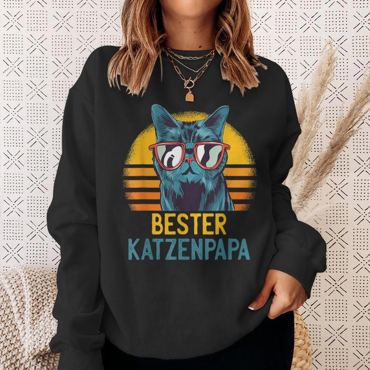 Cat Owner Cats Master Best Cat Dad Sweatshirt Geschenke für Sie