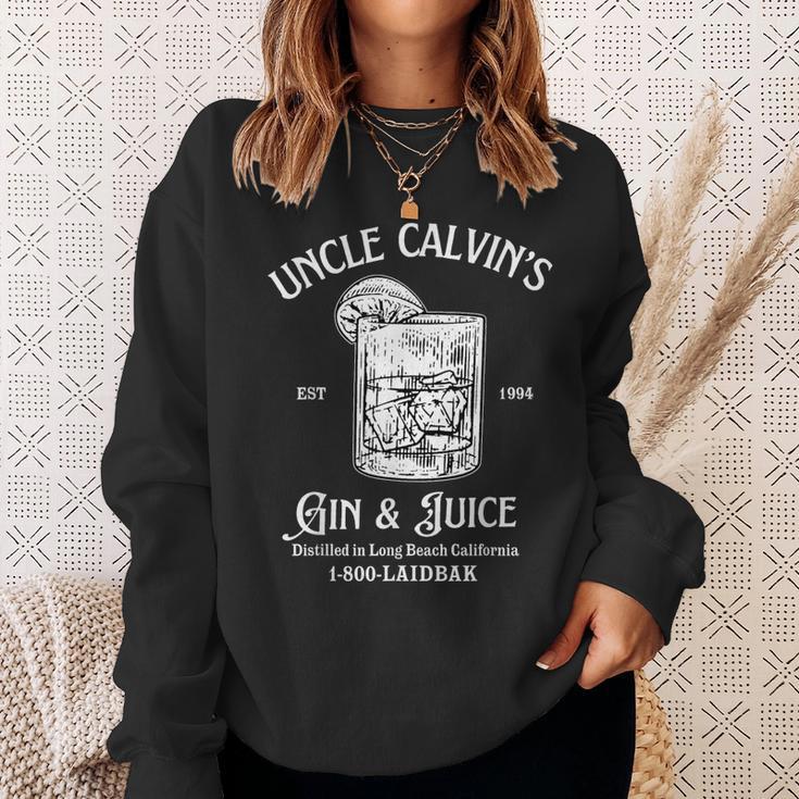 Gin And Juice Est 1994 Distilled In Long Beach California Sweatshirt Gifts for Her