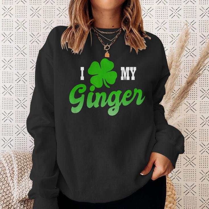 Ginger Pride I Love My Ginger Sweatshirt Gifts for Her