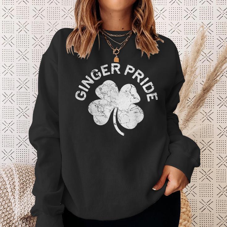 Ginger Pride St Patrick Day Sweatshirt Gifts for Her