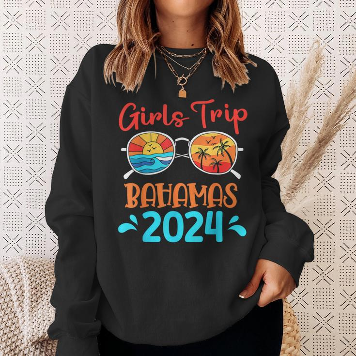 Girls Trip Bahamas 2024 Summer Vacation Beach Matching Sweatshirt Gifts for Her