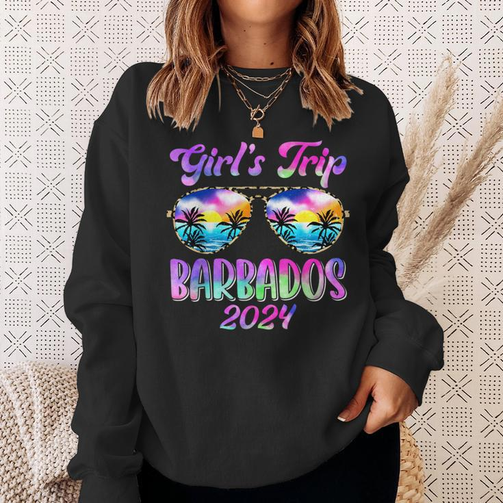 Girl’S Trip Barbados 2024 Summer Beach Weekend Vacation Sweatshirt Gifts for Her