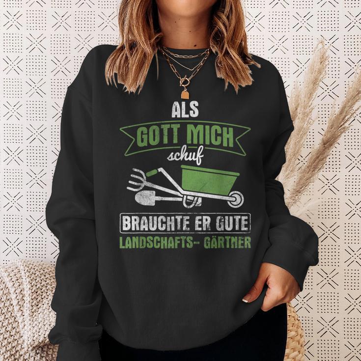 God Brauchte Good Landscaper Galabau Sweatshirt Geschenke für Sie