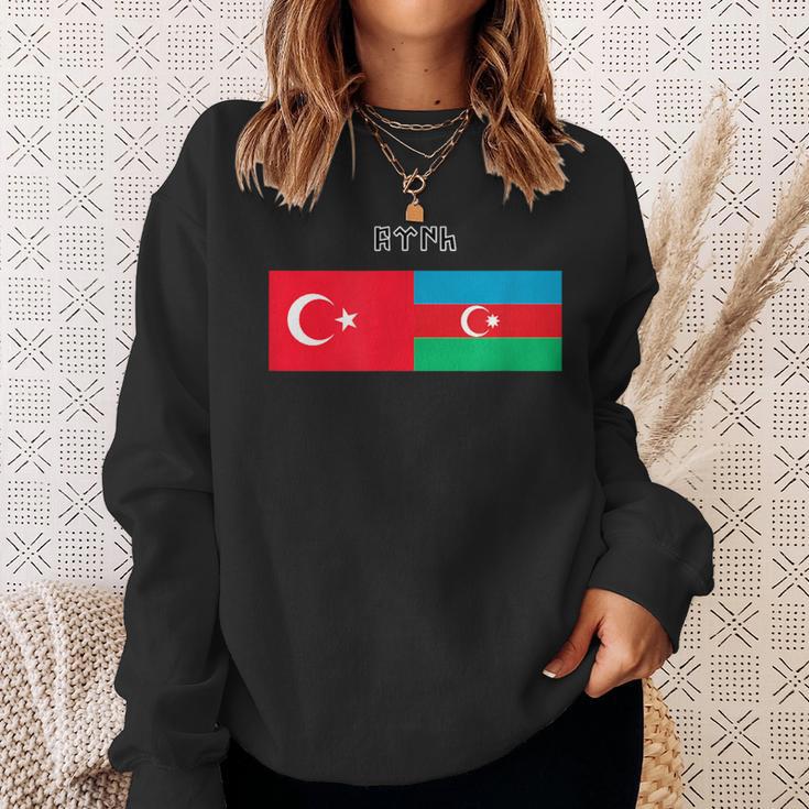 Göktürk Bozkurt Göktürkler Türkiye Azerbaijan Turkey Sweatshirt Geschenke für Sie