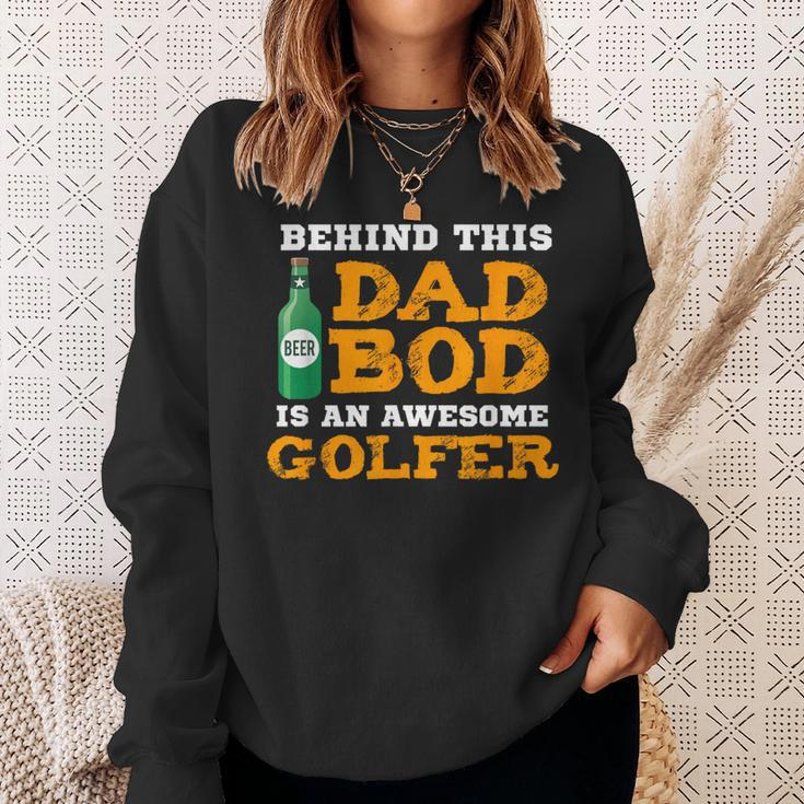 Golf Dad Bod Fathers Day Birthday Christmas Sweatshirt Gifts for Her