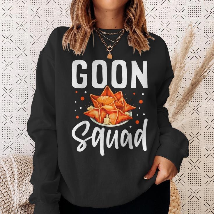Goon Squad Crab Rangoon Chinese Food Sweatshirt Gifts for Her