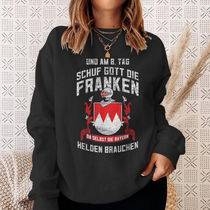 Gott Schuf Die Franken Franconian Heroes Sweatshirt Geschenke für Sie