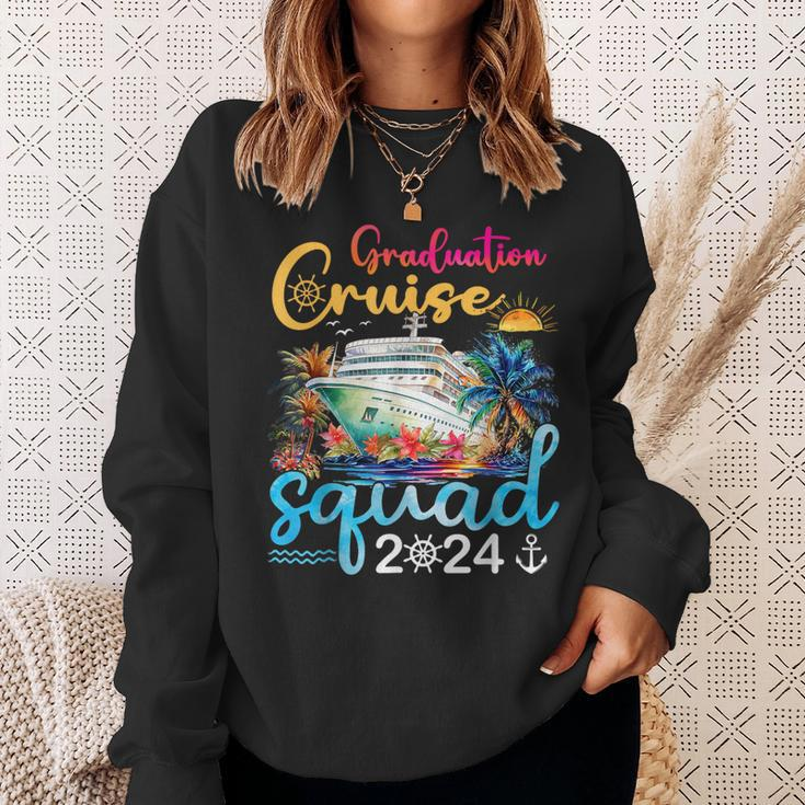 Graduation Cruise Squad Cruising Graduation 2024 Sweatshirt Gifts for Her