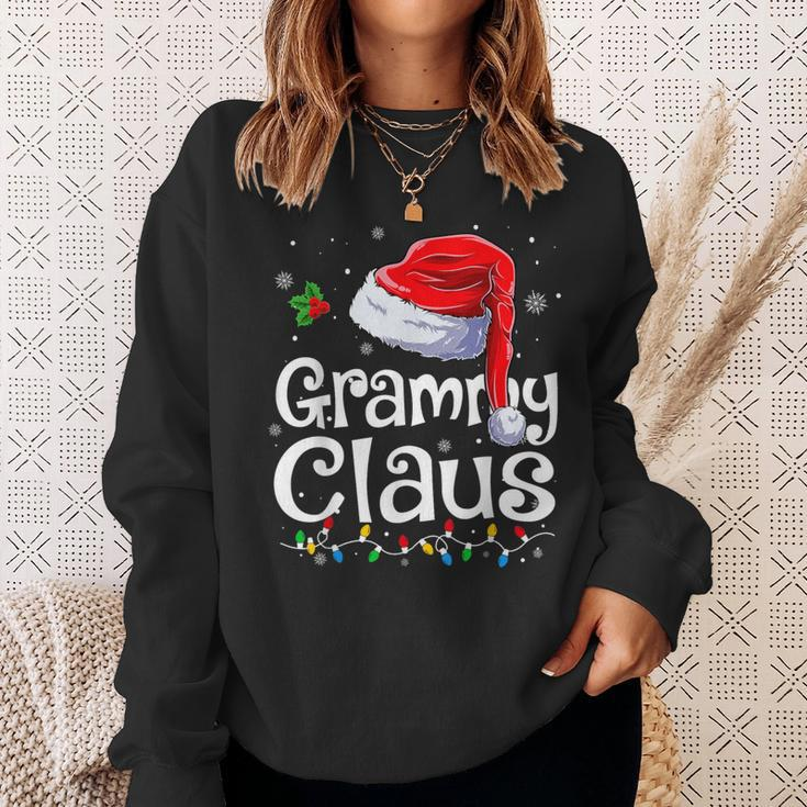 Grammy Claus Xmas Santa Matching Family Christmas Pajamas Sweatshirt Gifts for Her