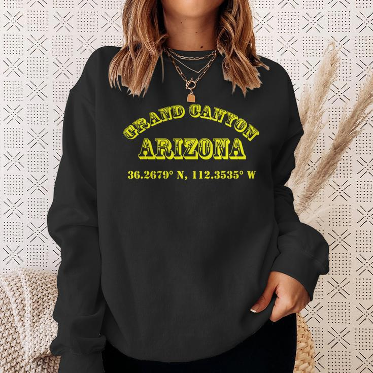 Grand Canyon Arizona Koordinaten Sweatshirt Geschenke für Sie