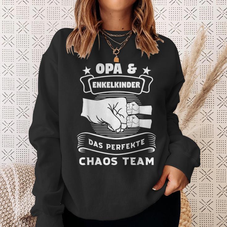 Grandpa & Grandchildren S Sweatshirt Geschenke für Sie