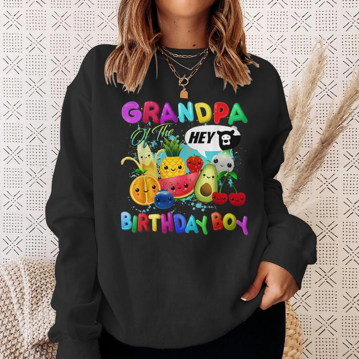 Grandpa Of The Birthday Boy Family Fruit Birthday Party Sweatshirt Gifts for Her