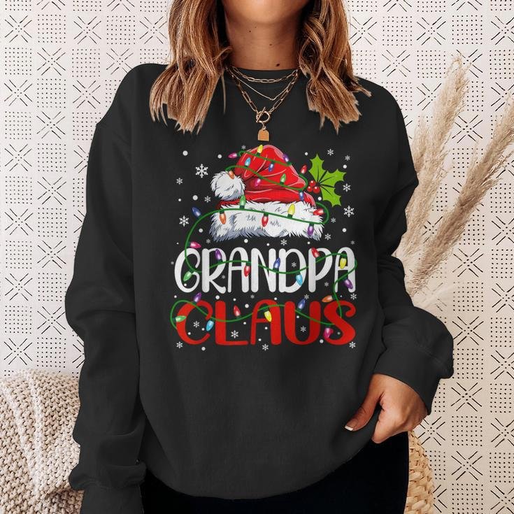 Grandpa Claus Christmas Santa Matching Family Xmas Pajamas Sweatshirt Gifts for Her