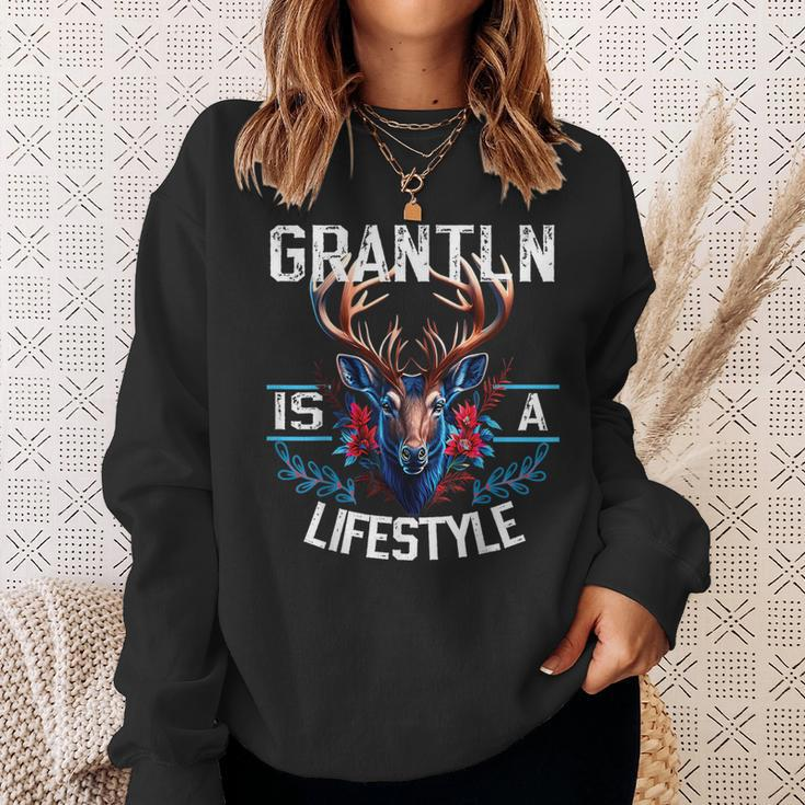 Grantln Is A Lifestyle Grantler Trachten Kostüm Oktoberfest Sweatshirt Geschenke für Sie