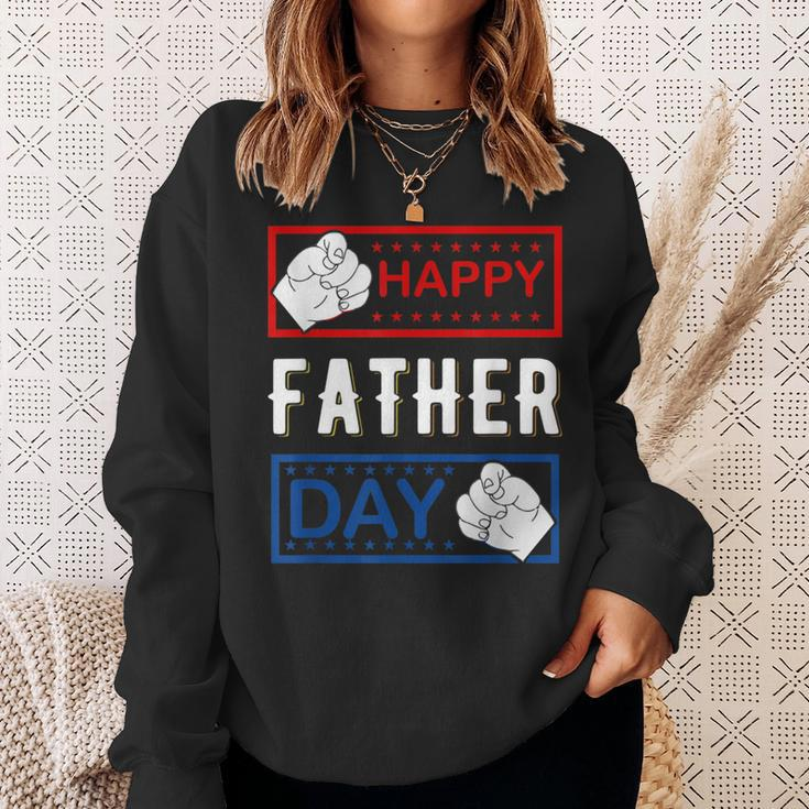 Happy Father's Day 2024 Daddy For Dad Mom Son Daughter Sweatshirt Gifts for Her
