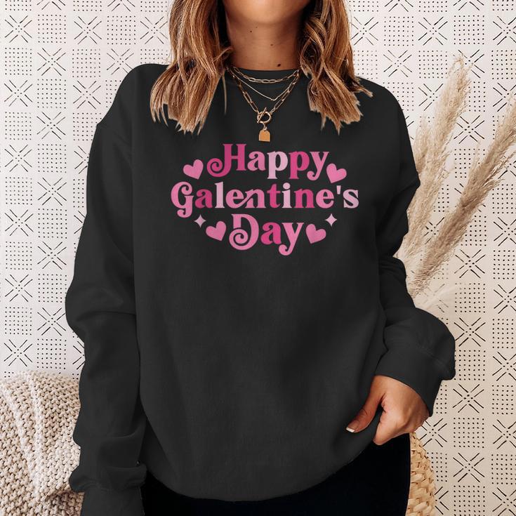 Happy Galentines Gang Valentine's Girls Day February 13Th Sweatshirt Gifts for Her