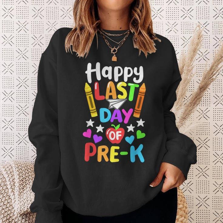 Happy Last Day Of School Pre-K Class Of 2024 Toddlers Sweatshirt Gifts for Her