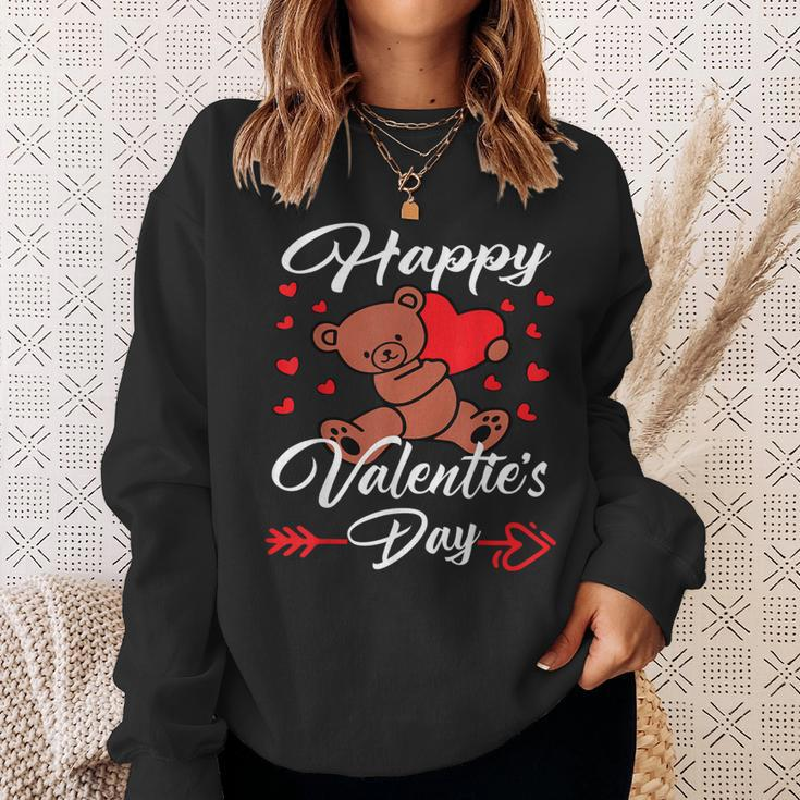 Happy Valentines Day Outfit Women Valentine's Day Sweatshirt Gifts for Her