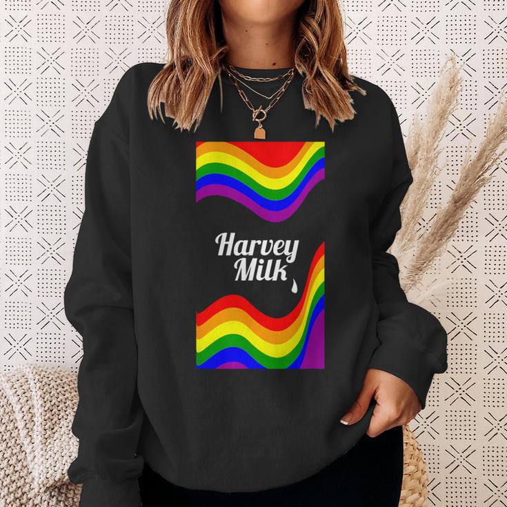 Harvey Milk Love Is Love Gay Pride Love Is Love Sweatshirt Gifts for Her