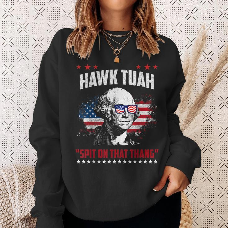 Hawk Tush Spit On That Thing Sweatshirt Gifts for Her