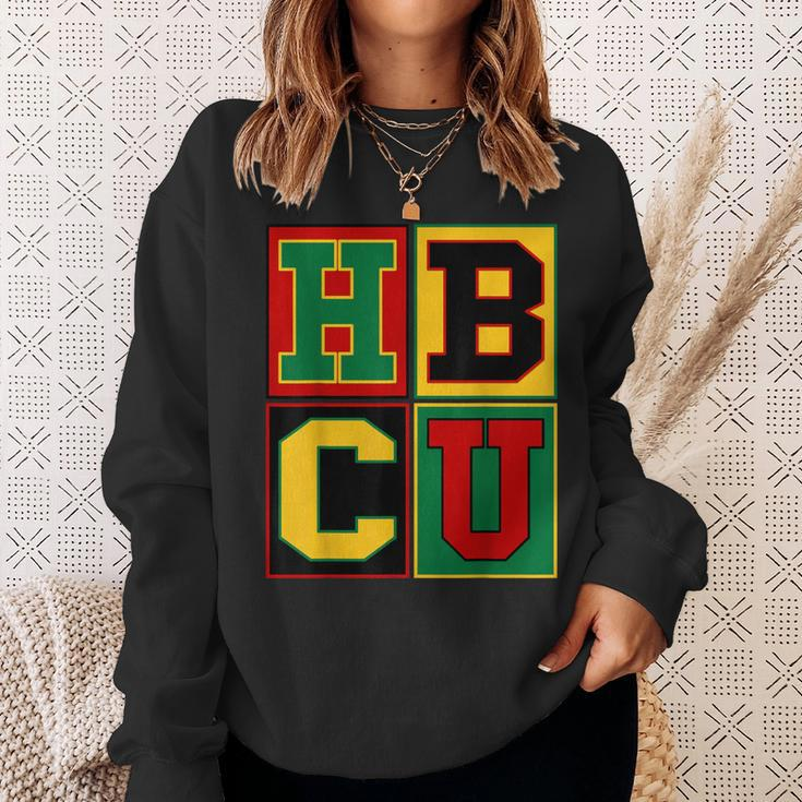 Hbcu Block Letters Grads Alumni African American Sweatshirt Gifts for Her