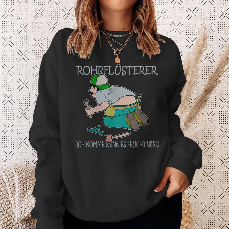 Heizungsbauer Rohrflüsterer Plumber S Sweatshirt Geschenke für Sie