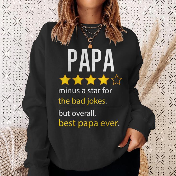 Herren Bester Papa Aller Zeiten Lustigerater Opaatertag Sohn Tochter Sweatshirt Geschenke für Sie