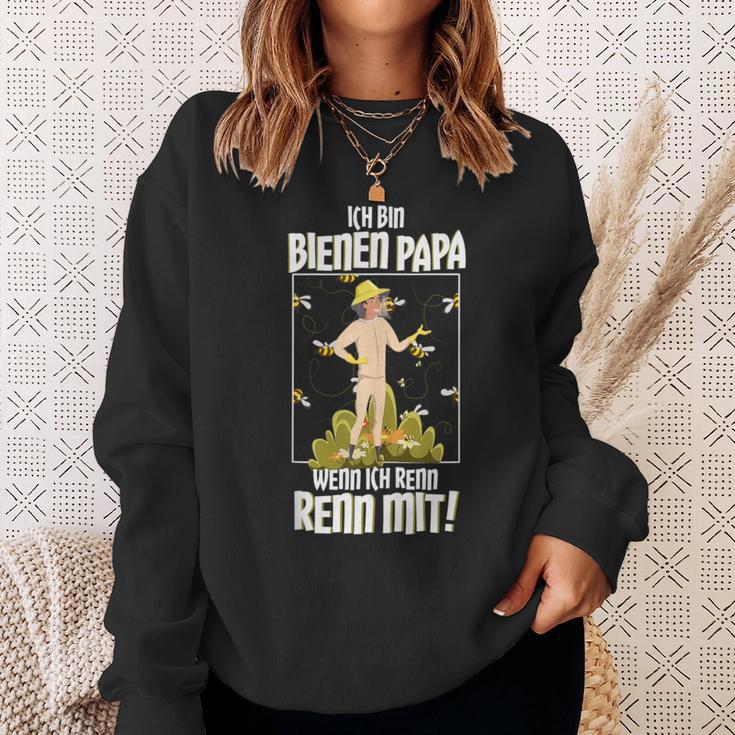 Herren Bienen Papa Lustiges Bienenzüchter Imker Honig Bienen Sweatshirt Geschenke für Sie