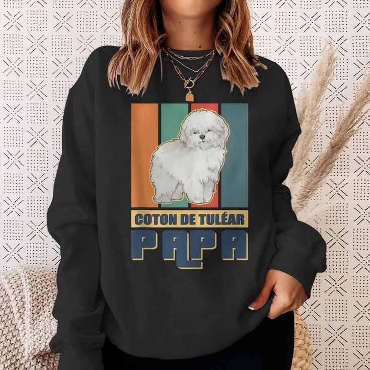 Herren Coton De Tuléar Hundebesitzer Papa Coton De Tulear Sweatshirt Geschenke für Sie