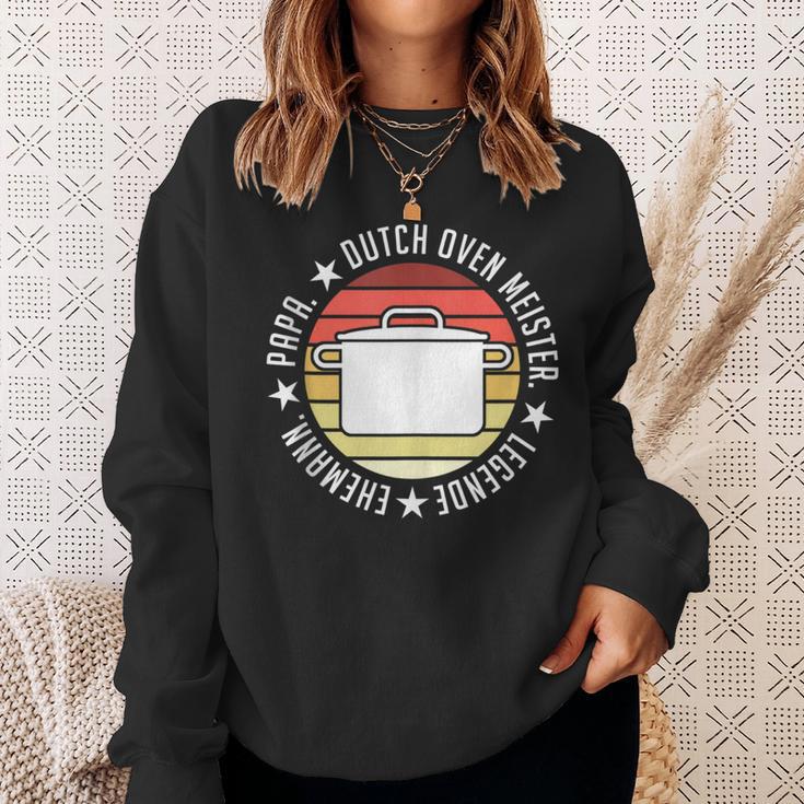 Herren Dopfen Papa Dutch Oven Ehemann Grillen Sweatshirt Geschenke für Sie