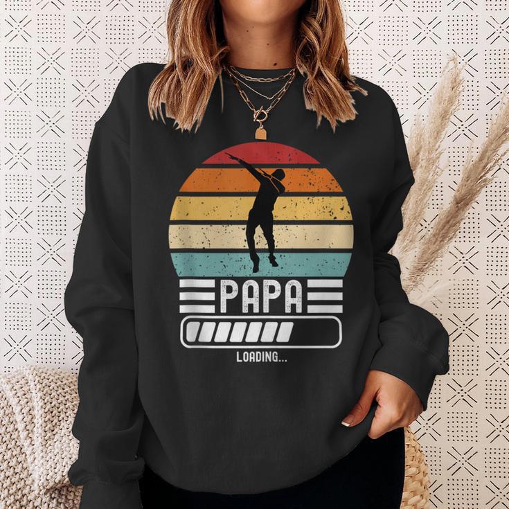 Herren Lustig Papa Loading Bald Papaater Ich Werde Papa Sweatshirt Geschenke für Sie