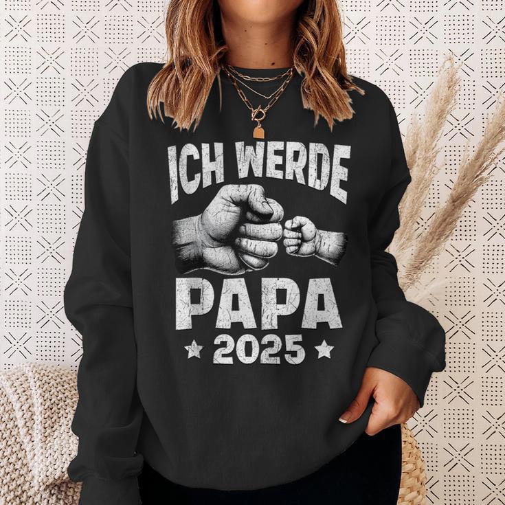 Herren Ich Werde Papa 2025 Schwangerschaft Ich Werde Baldater Sweatshirt Geschenke für Sie