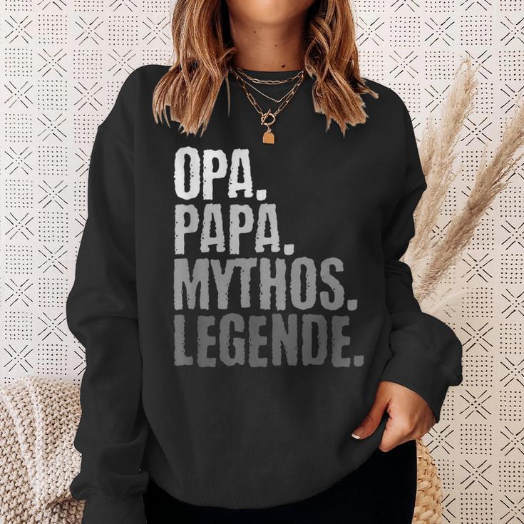 Herren Opa Und Papa Großvateratertag Sweatshirt Geschenke für Sie