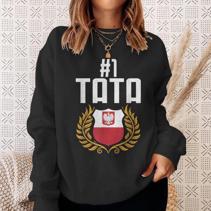 Herren Tatko Ojczulek Tato Papa Ojciecatertag Tata Sweatshirt Geschenke für Sie